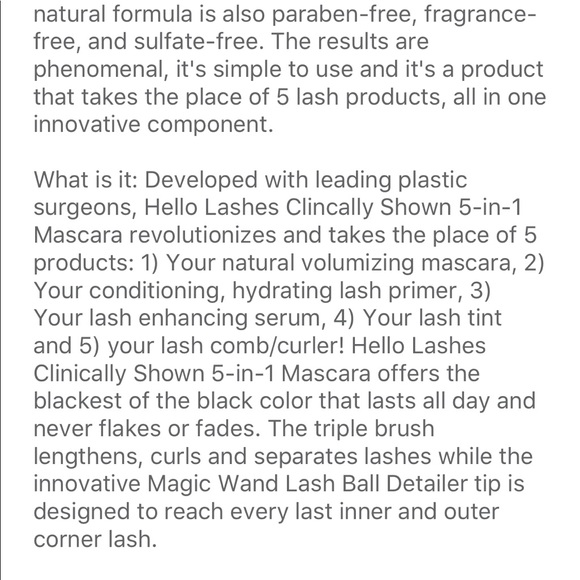 It Cosmetics Hello Lashes Mascara New Authentic - Picture 4 of 4